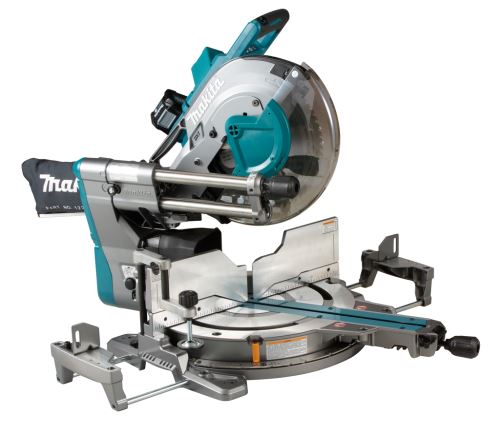 Sierra de corte radial Makita 40 V Max 305 mm Sin baterías ni cargador, en caja con transmisor AWS LS003GZ01