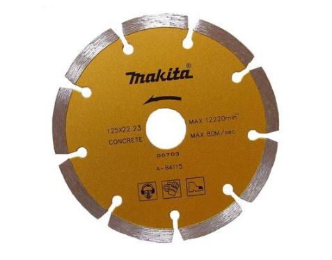 Disco de corte diamantado MAKITA 125x22,23 mm A-84115