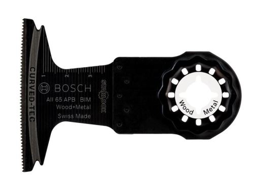 Hoja de sierra de inmersión BOSCH BIM Starlock AII 65 APB Madera y Metal, 65x40mm 2609256985