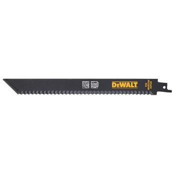 DeWALT Hoja de sierra para aislamiento, cartón, alfombras, cuero, caucho, 225 mm DT2450