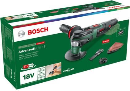 Multiherramienta inalámbrica Bosch AdvancedMulti 18 0603104000