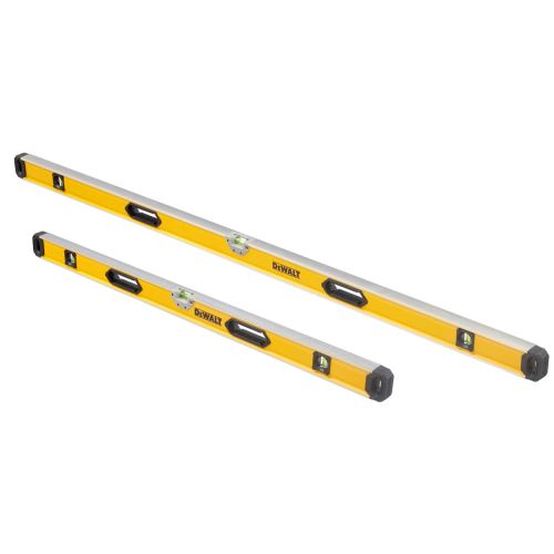 DeWALT Juego de nivel de burbuja 120 cm + 180 cm DWHT82650-1