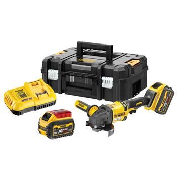 Amoladora angular inalámbrica DEWALT DCG418T2