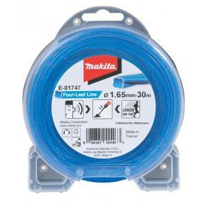 Cuerda MAKITA nylon 1,65 mm, azul, 30m, especial para máquinas de batería E-01747