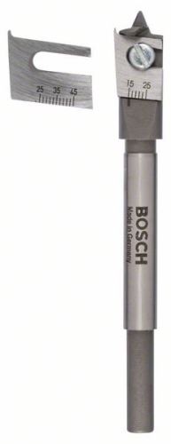 BOSCH Fresa plana ajustable, hexagonal 15 - 45 mm, 120 mm 2608596333