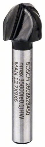 BOSCH Fresa ranuradora; mango 6 mm 2608628450