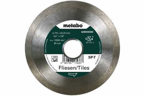 METABO Disco de corte diamantado Dia-TS 115x22,23 mm - SP-UT, Azulejos 628555000