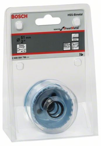 BOSCH Sierra perforadora para chapa 51 mm, 2" 2608584796