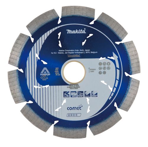 MAKITA Disco de corte diamantado Comet Rapid 125x22,23 mm B-12778