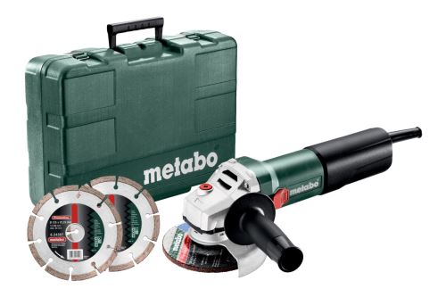 Metabo WEQ 1400-125 SET Amoladora angular 600347510