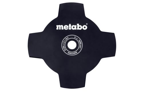 METABO Cuchillo para césped - 4 hojas para desbrozadora 628433000