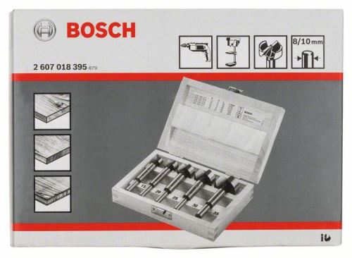 BOSCH Juego de brocas Forstner de 5 piezas 15; 20; 25; 30; 35mm 2607018395