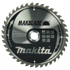 Hoja de sierra para madera MAKITA MAKBLADE 260x2,3x30 mm 40 dientes B-32770