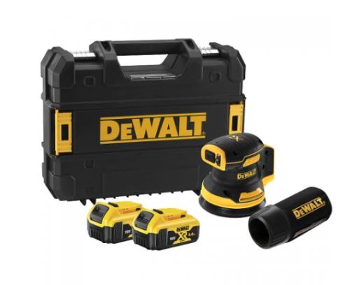 DeWALT Amoladora Excéntrica Inalámbrica 125mm 18V 2x5.0Ah DCW210P2