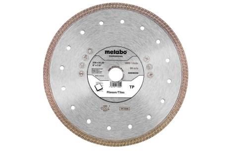 METABO Disco de corte diamantado Dia-TS 230x22,23mm - TP, Azulejos, Profesional 628580000