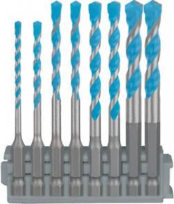 BOSCH EXPERT Juego de brocas HEX-9 MultiConstruction 3/4/5/5/6/6/8/8 mm para Pick&Clic (8 uds) 2608901455