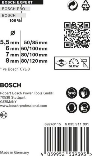 BOSCH EXPERT CYL-9 MultiConstrucción 5.5/6/7/8 (4 uds) 2608900646