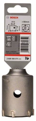 BOSCH Broca hueca SDS-plus-9 para adaptador hexagonal 40 x 50 x 72 mm, 6 2608550074