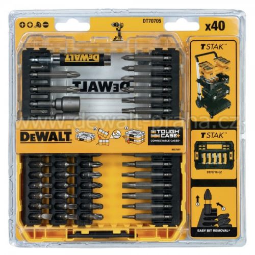 Juego de puntas DeWALT (45 piezas) DT70705