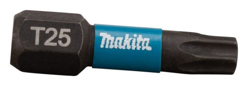 MAKITA punta de torsión 1/4" IMPACT BLACK T25, 25 mm 2 piezas B-63688