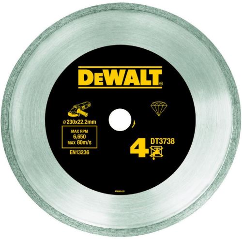 DeWALT Disco de corte de azulejos de diamante, 125 x 22,2 mm DT3736