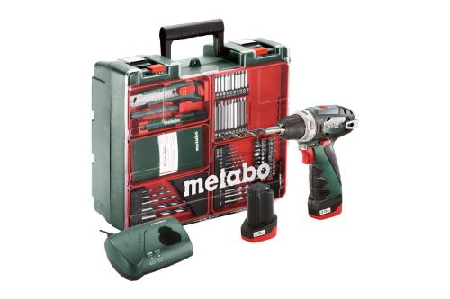 METABO Atornillador inalámbrico PowerMaxx BS BasicMD 2x2Ah 600080880