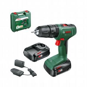 BOSCH Atornillador combinado inalámbrico de dos velocidades EasyImpact 18V-40 06039D8102