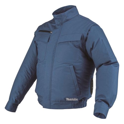 Makita Jacket XL con ventiladores a batería Li-ion CXT 10.8/12V, LXT14.4/18V DFJ312AXL