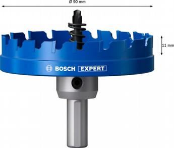 BOSCH EXPERT Perforadora de carburo Chapa 90 mm 2608901447