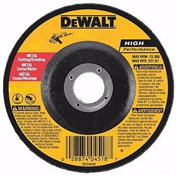 Disco para corte de metal DeWALT 115 x 3 x 22,23 mm DX7927