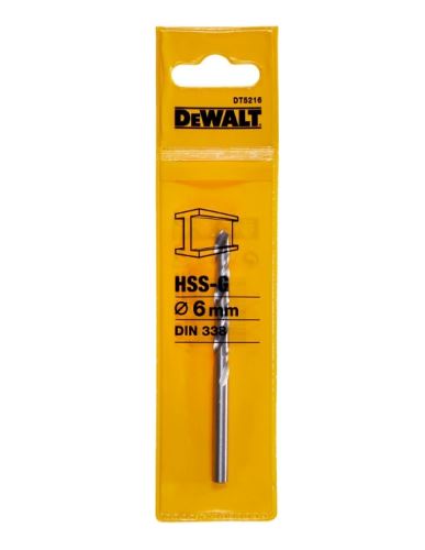 DeWALT Broca para metal HSS-G 6 mm DT5216