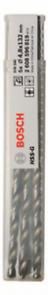 BOSCH Brocas para metal HSS-G, DIN 340 4,8 x 87 x 132 mm (5 uds) 2608596819