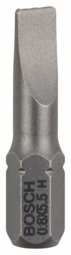 BOSCH Punta de destornillador extra dura Extra-Hart S 0,8x5,5, 25 mm (3 uds) 2607001461