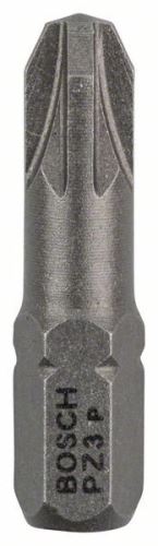 BOSCH Punta de destornillador extra dura Extra-Hart PZ 3, 25 mm (25 uds) 2607001564