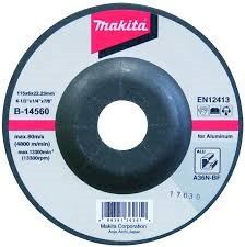 MAKITA disco de lijado aluminio 115x6x22,23 mm B-14560