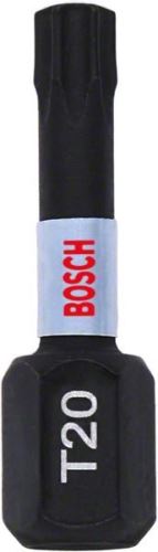 BOSCH T20 Broca de control de impacto 25 mm, 2 piezas 2608522474