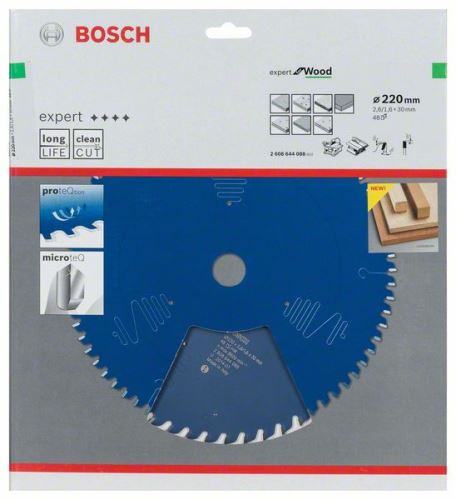 BOSCH Hoja de sierra EX WO T 220x30-48 2608644088