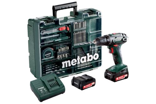 Taladro inalámbrico METABO BS 14,4 Set MD 2x2,0 Ah 10 mm - 602206880