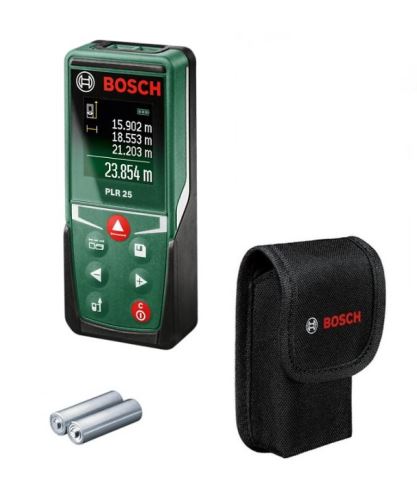 Bosch Telémetro láser digital PLR 25 0603672521