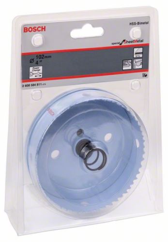 BOSCH Sierra perforadora para chapa 102 mm, 4" 2608584811