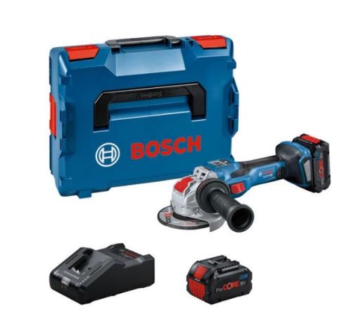 Bosch Amoladora angular a batería BITURBO con X-LOCK GWX 18V-15 SC 06019H6501