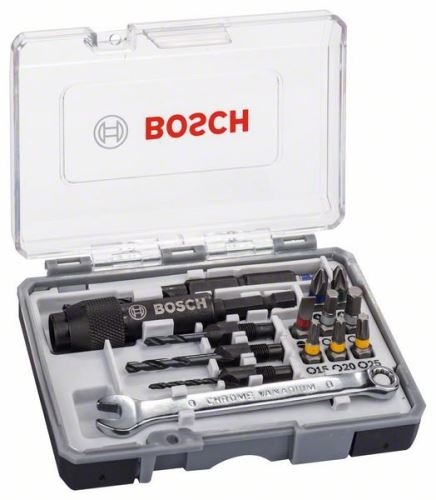 BOSCH Juego de puntas de atornillar de 20 piezas Drill&Drive 2607002786