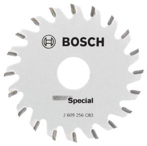 BOSCH Hoja de sierra circular para sierras circulares manuales y de inmersión D = 65 mm; Agujero = 15 mm; Número de dientes = 20 2609256C83