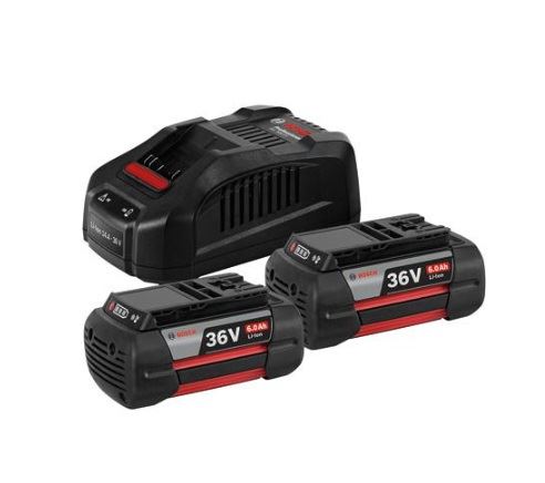 Kit de inicio Bosch 2× 36V6.0Ah + GAL3680CV 1600A00L1U