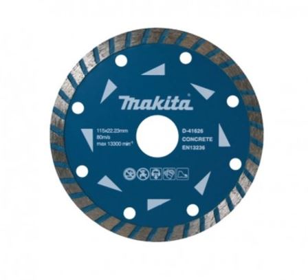 Disco de corte de diamante MAKITA DiaMak 115x22,23 mm, 10 piezas D-61151-10