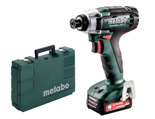 Metabo Atornillador de impacto inalámbrico PowerMaxx SSD 12 12V 601114500