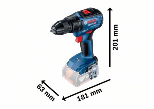 Bosch GSR 18V-50 1 x 2 Ah, 1 x 5 Ah, L-boxx