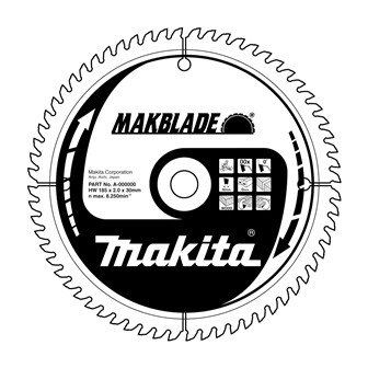 Hoja de sierra para madera MAKITA MAKBLADE 260x2,3x30 mm 40 dientes B-17728