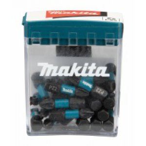 MAKITA punta de torsión 1/4" IMPACT NEGRO PZ2, 25 mm 25 uds E-12376