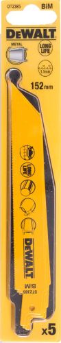 DeWALT Hoja de sierra para metal y chapa, 152 mm (5 uds) DT2385